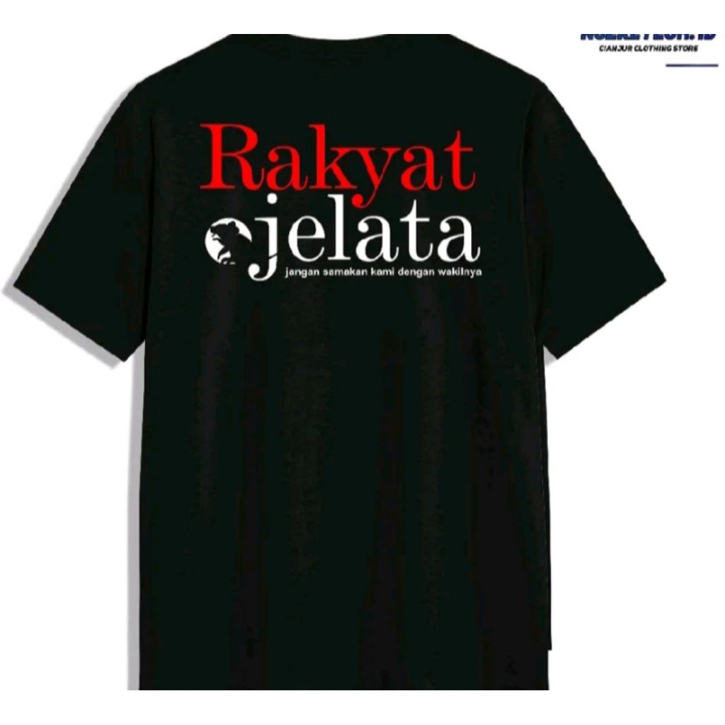 kaos rakyat jelata terbaru