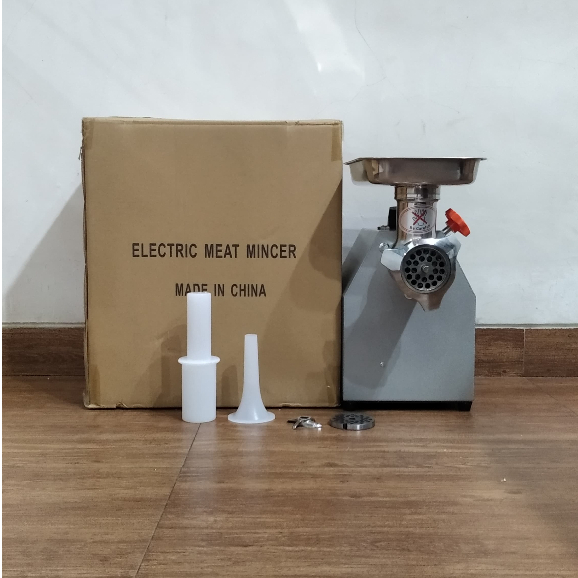 GILING DAGING LISTRIK HO12 Ossel Gilingan Daging Listrik + Cetak Sosis Mesin gilingan