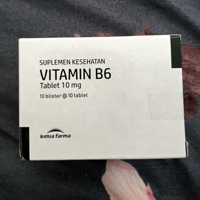 vitamin b6 10 mg kimia farma box 100 tablet
