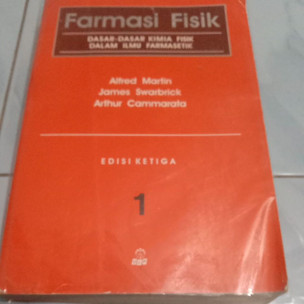 BUKU FARMASI FISIK, buku second