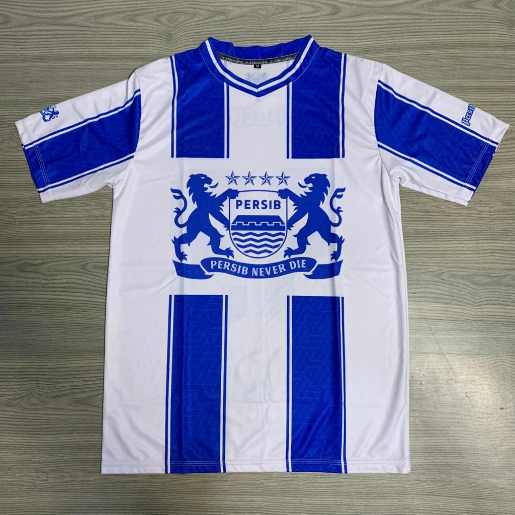 JERSEY PERSIB BANDUNG SUPPORTER EDITION PERSIB NEVER DIE UNISEX PRIA WANITA