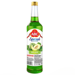 Minuman Syrup Abc Special Grade Rasa Melon Kemasan Botol isi 460 Ml Sirup Abc Manis
