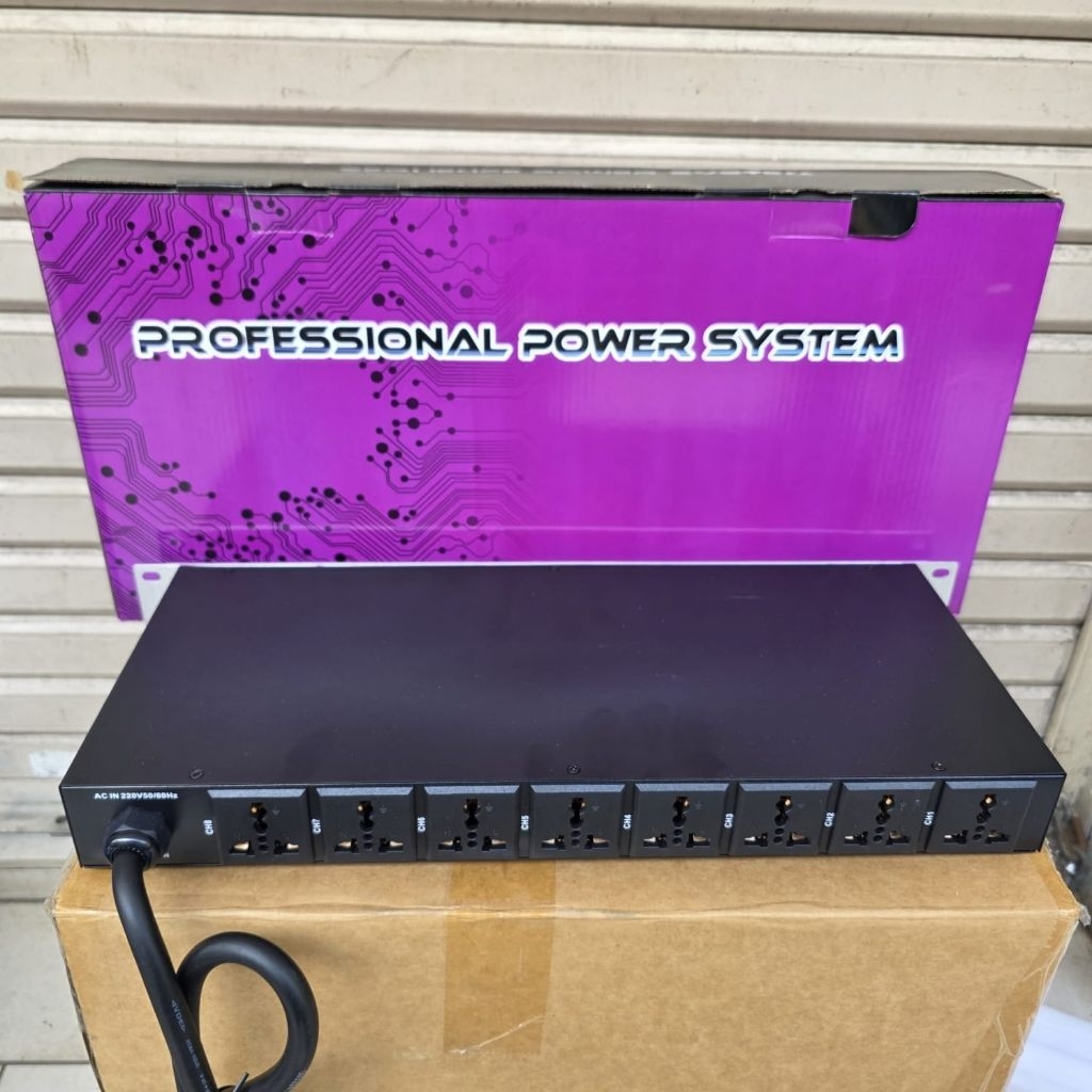 POWER SEQUENCER SV-208 / SV 208 DBX POWER SEQUENCER
