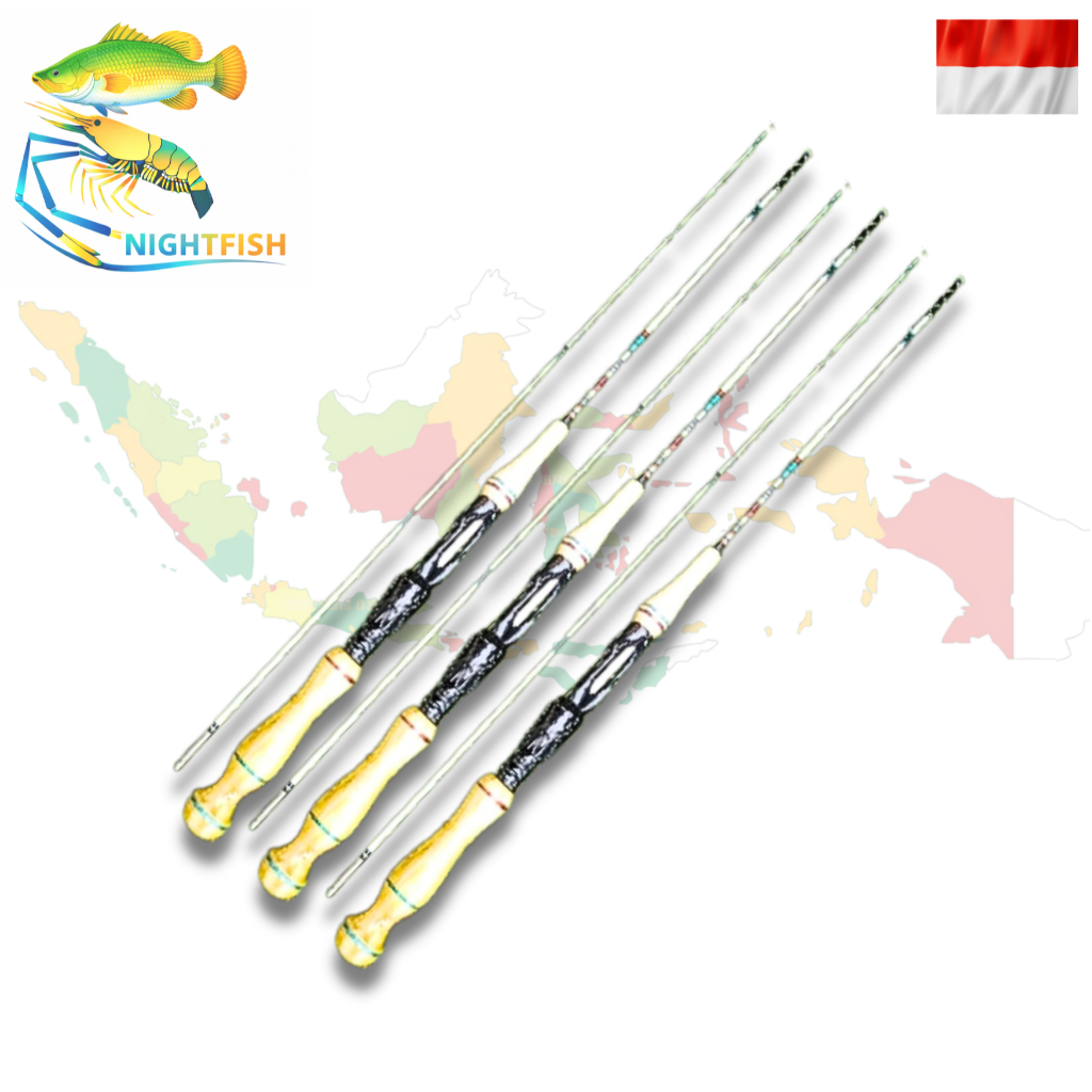 pancing ikan / udang stik carbon