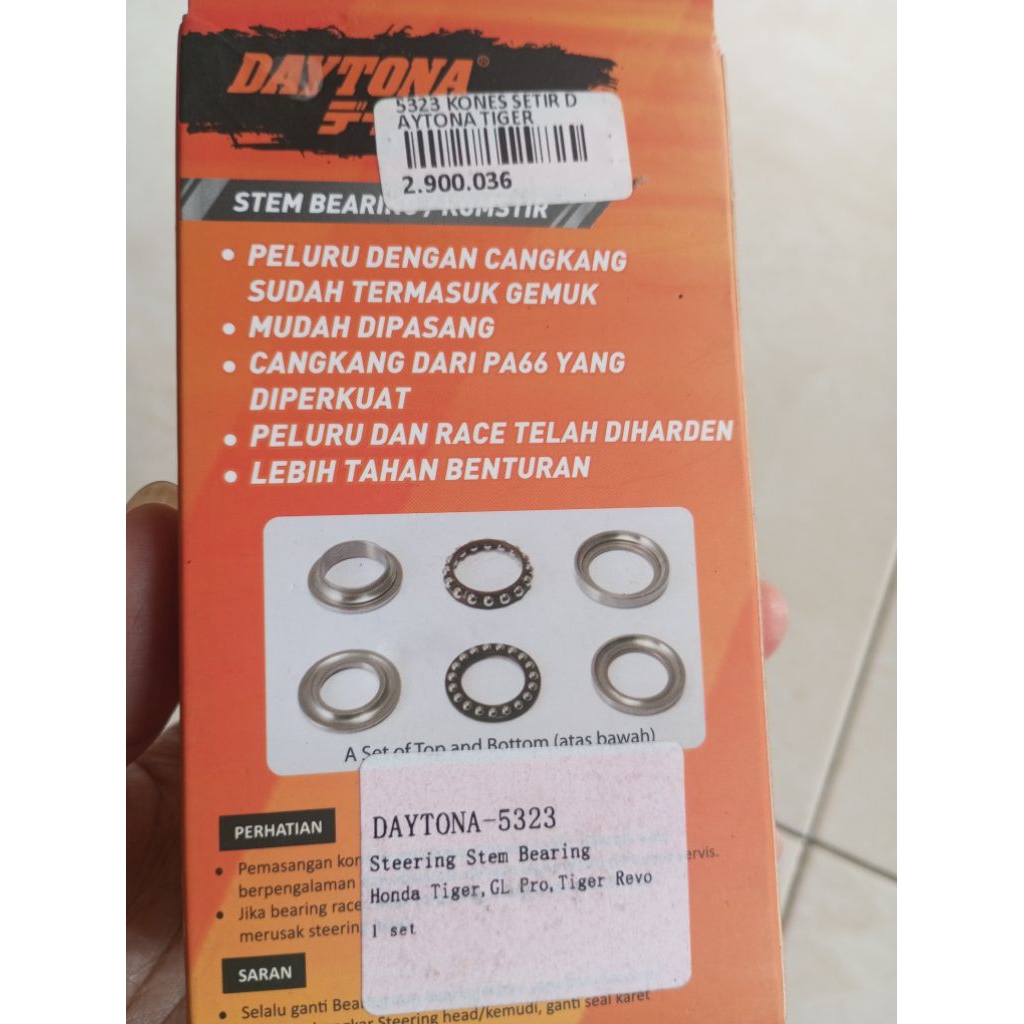 stem bearing / komstir tiger, gl pro, win Daytona.