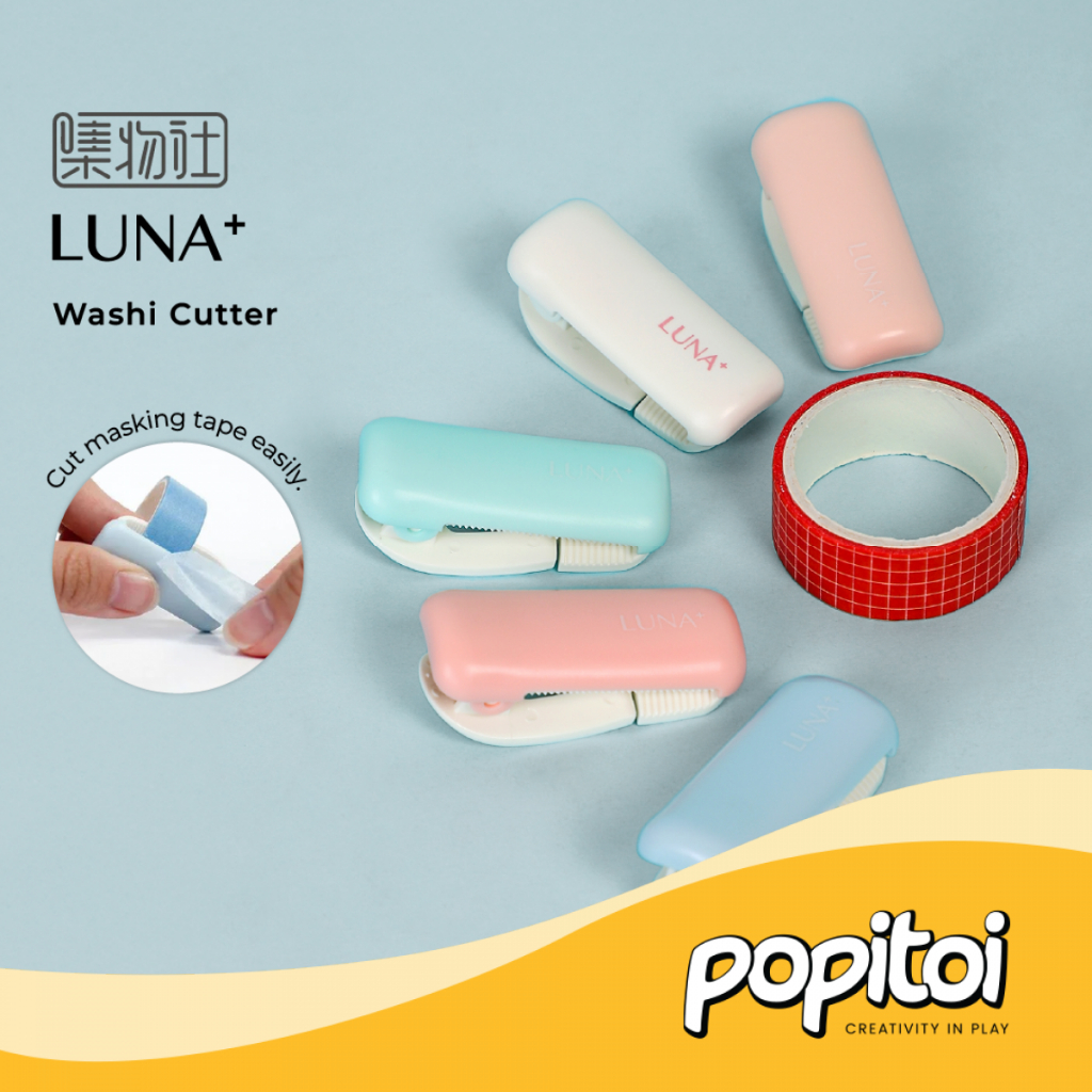 Mini Washi Tape Cutter pemotong kertas isolasi selotip ala karu cut kokuyo