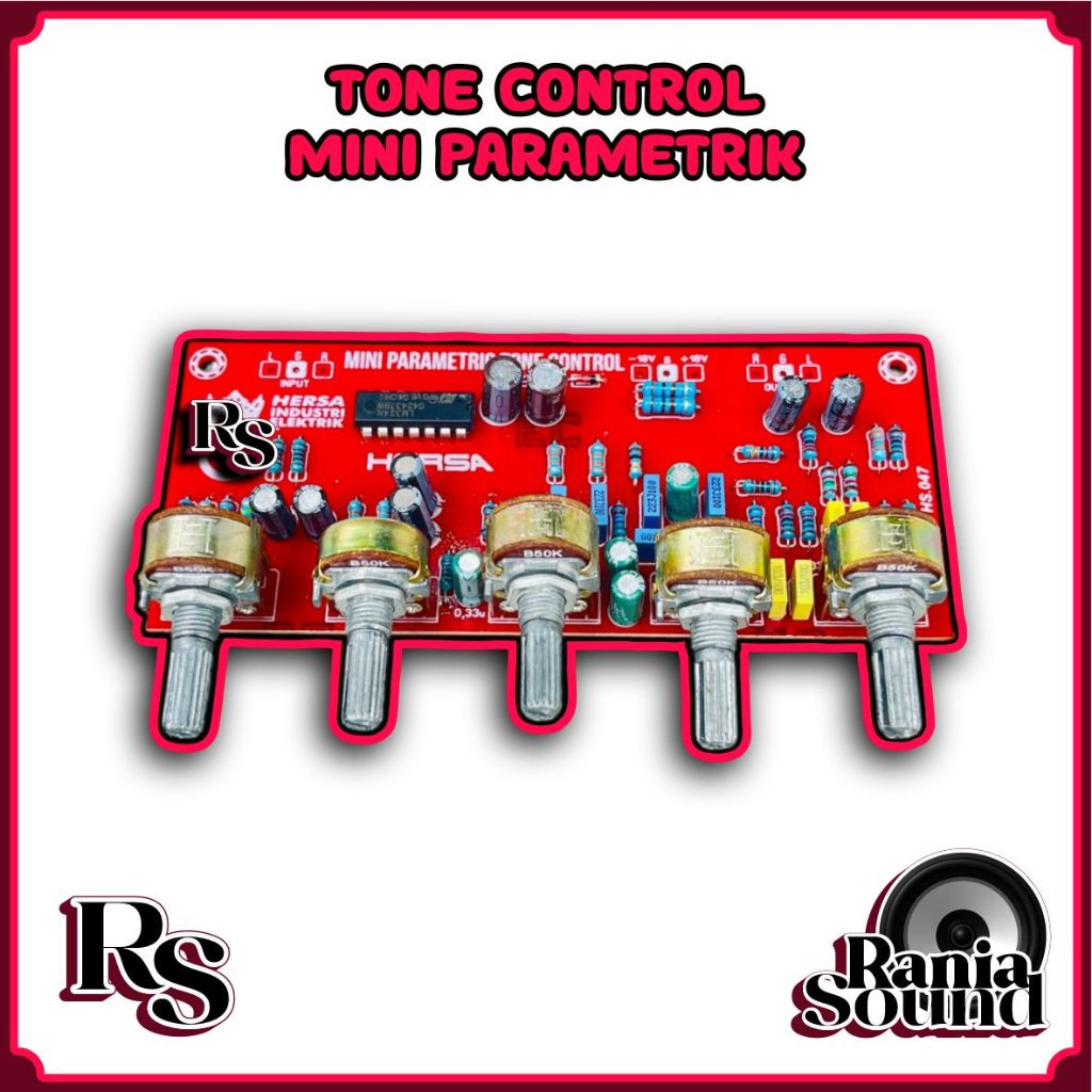 Tone Control Mini Parametrik ups