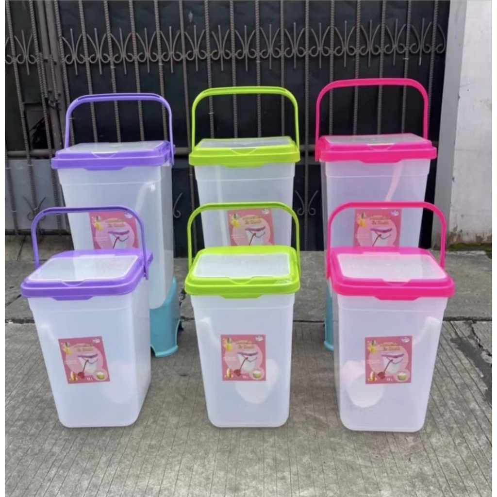(KHUSUS GOJECK) LOVENIA - Toples Es Buah 15 Liter 25Liter + Gayung Lovenia / Toples Gayung Toples Wa