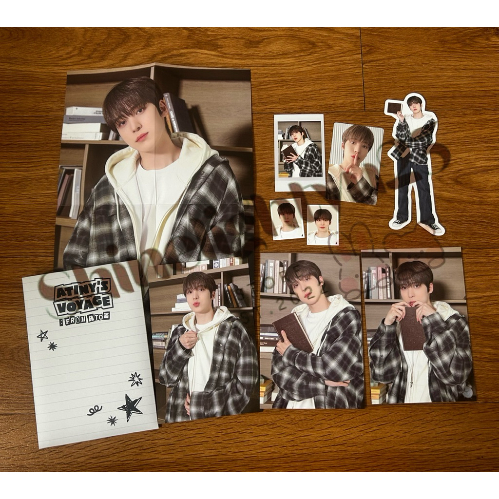 [Ready Stock] 2024 ATEEZ Fanmeeting ‘ATINY’S VOYAGE From A To Z’ Merch - Photo Set Yunho- Unsealed