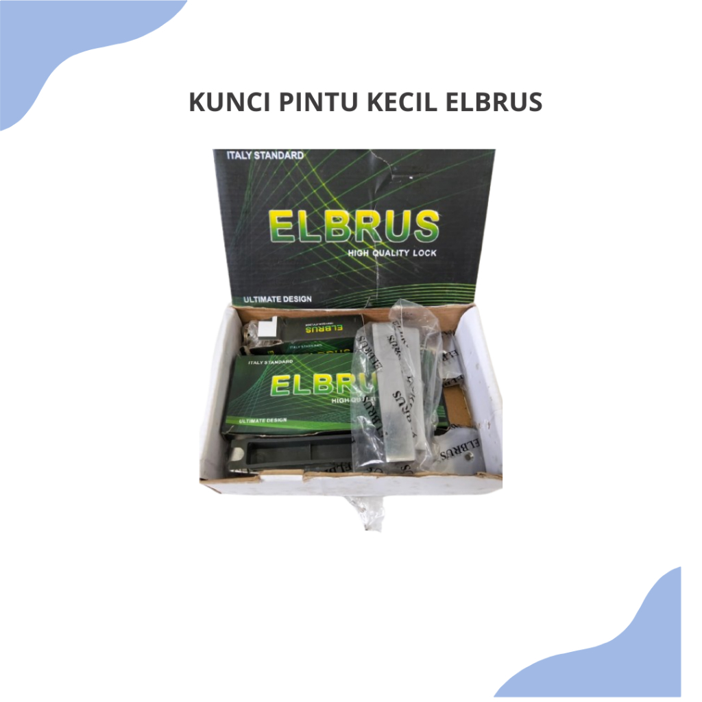 KUNCI PINTU KECIL SN MERK ELBRUS (DEFECT)