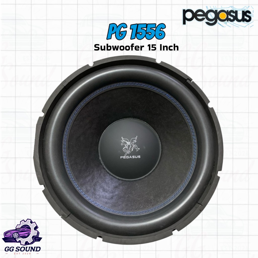 Subwoofer 15inch Pegasus PG-1556 Double Coil Pegasus 15'' PG-1556 Speaker Mobil Audio Car