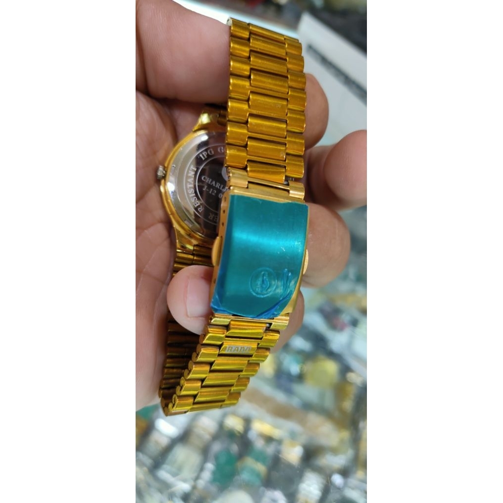 charlie jill quartz klasik jam tangan pria