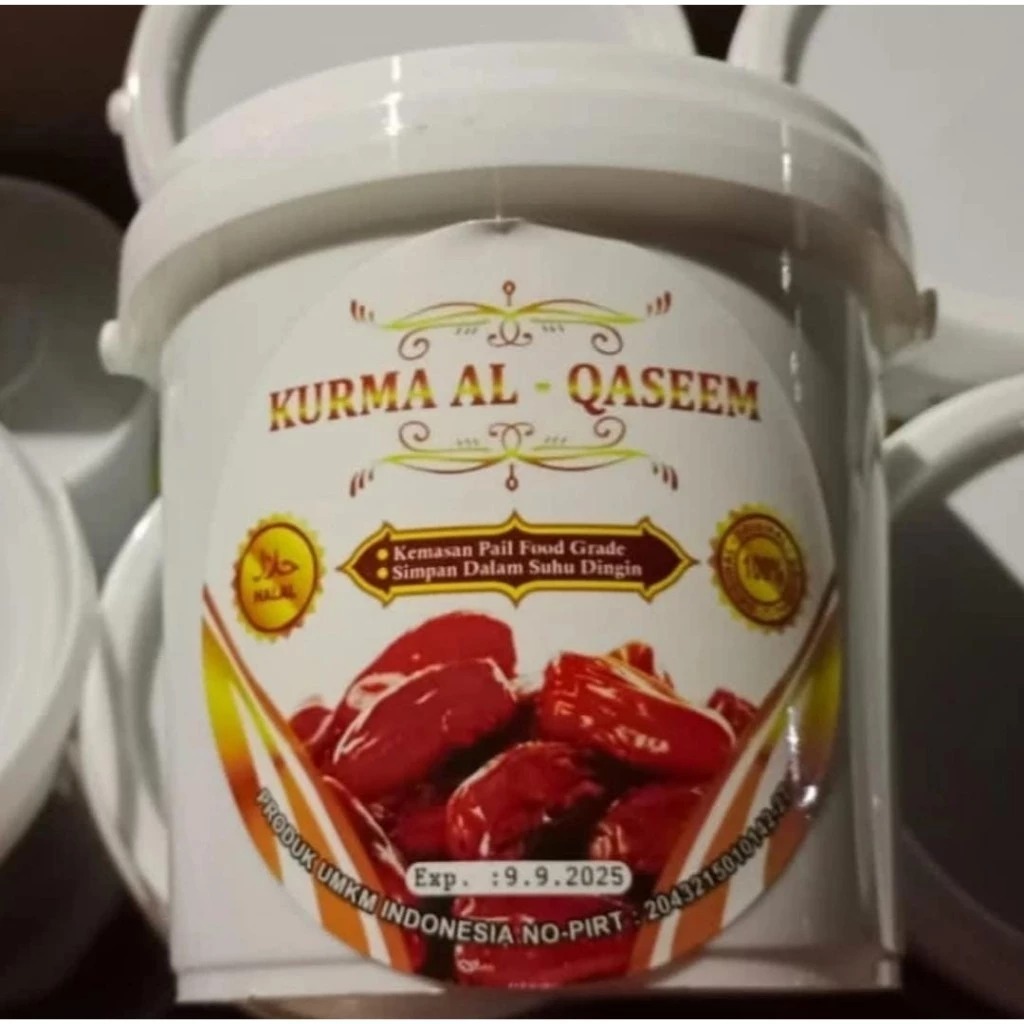 KURMA EMBER 500gram AL QASIM PREMIUM QURMA MUDA 500 gr AL QASSIM BESAR BUAH EMBERAN 500gr KURMA 500 