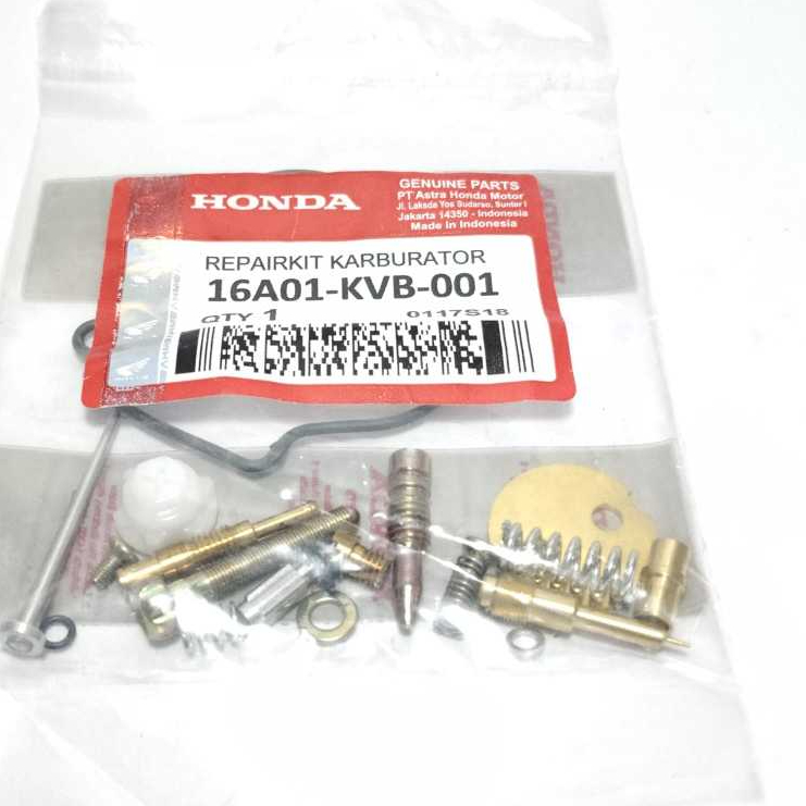 GROSIR 5 SET Repairkit Karburator Beat Karbu Vario 110 Scoopy Spacy Lama Honda KVB Koin Repair Kit