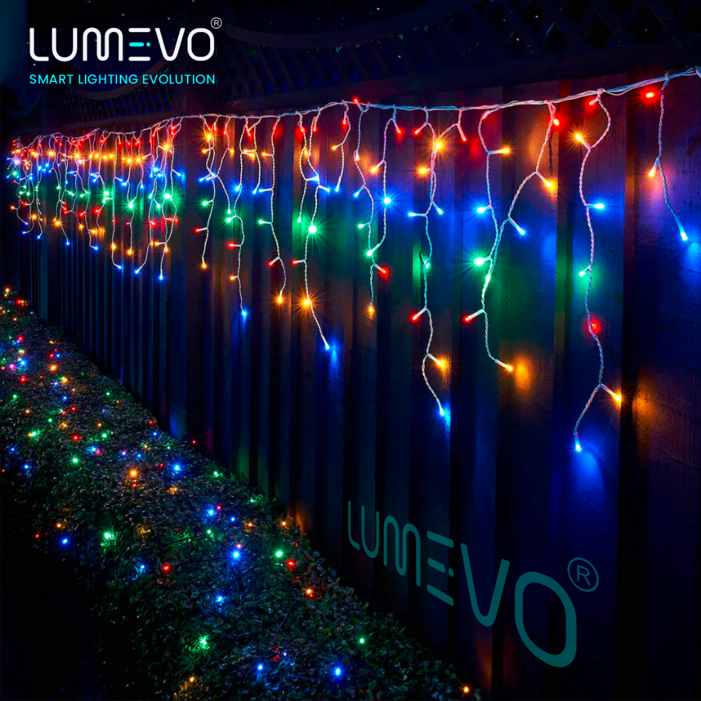 Lampu Hias Dekorasi LED twinkle tumblr waterproof model gantung tirai rumbai dekorasi cafe restoran 