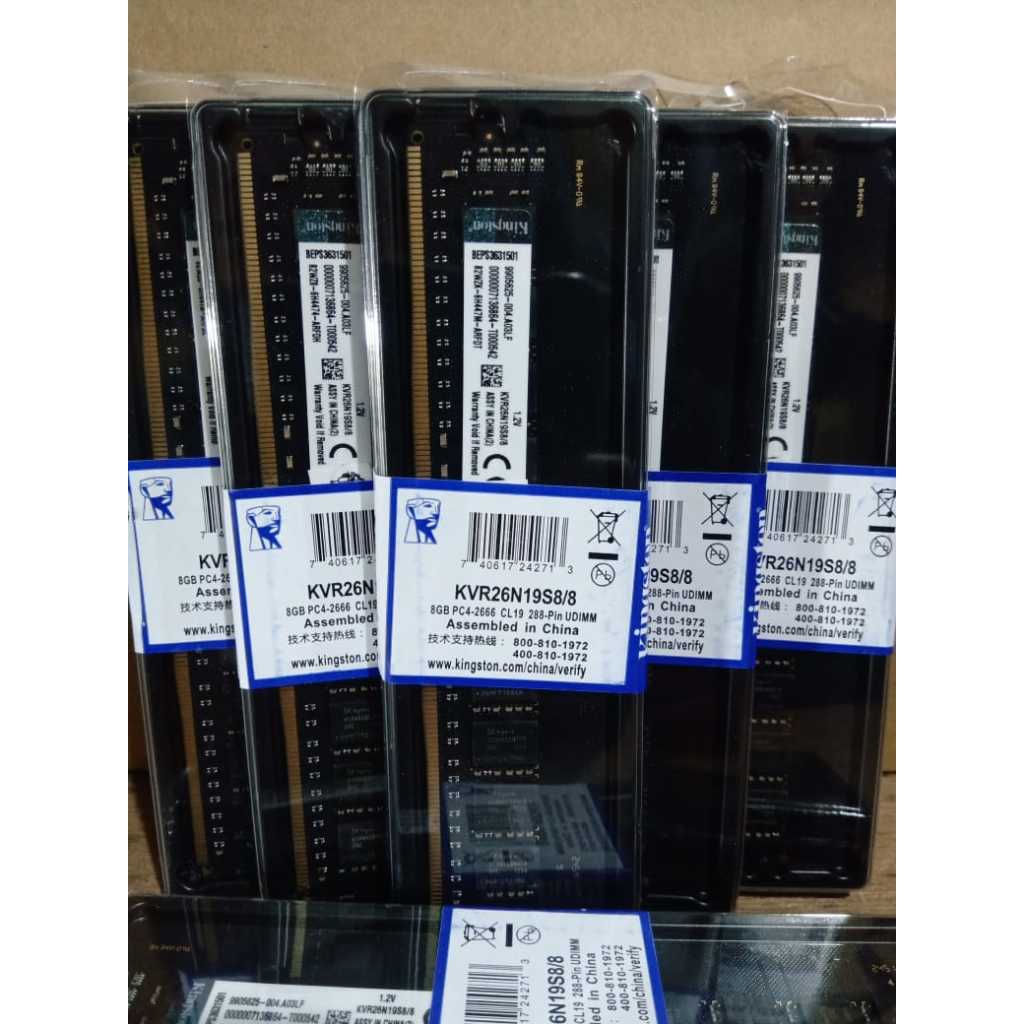 Ram PC DDR4 Kingston 8Gb 21300 Longdim DDR4 8Gb 2666