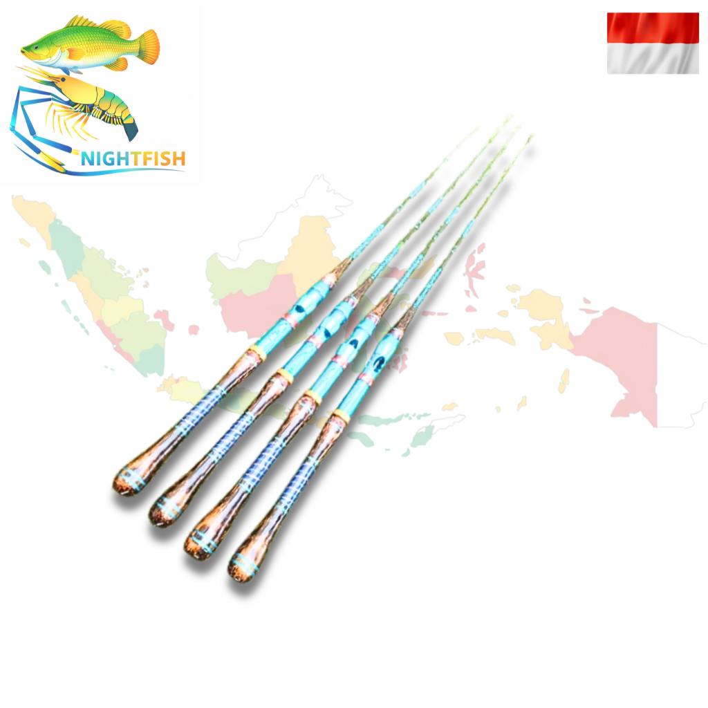 joran pancing udang galah dan ikan, gagang kayu nibung pree order