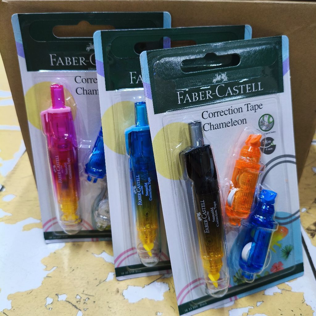 FABER CASTELL CT CAMELEON + 2  REFILL 5m x 18m (cetek) / pcs