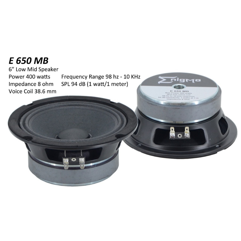 Speaker Enigma E 650 MB