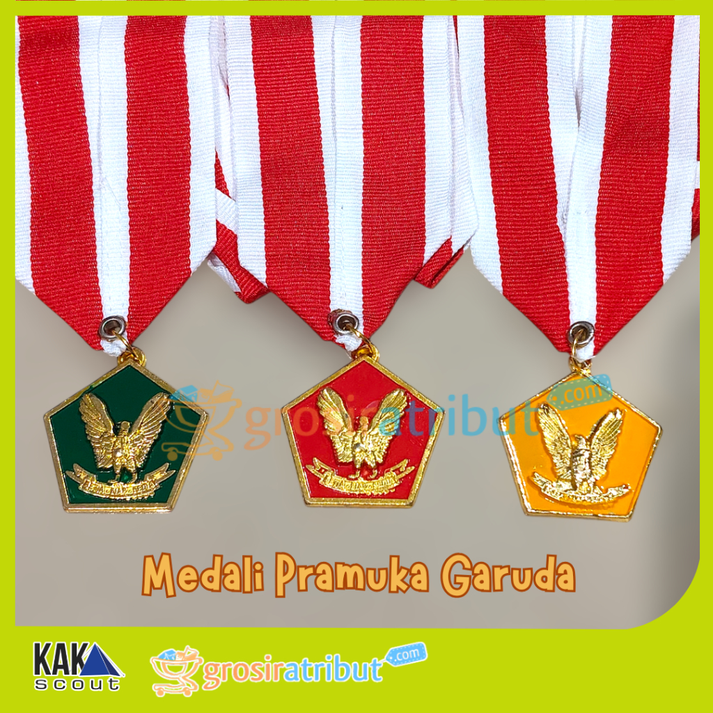 Medali Pramuka Garuda | Kalung Lencana Pramuka Garuda