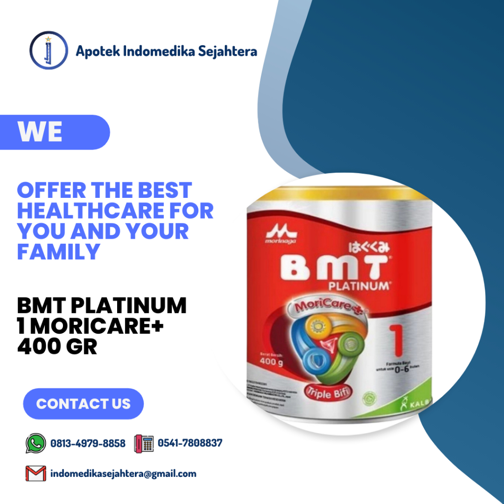 Morinaga BMT Platinum Susu Balita 0-6 Bulan 400 gram