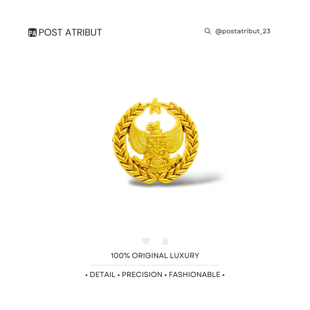 100% LUXURY Emblem Bivakmut Kemenimipas/ Atribut Kemenimipas / Pemasyarakatan / Kementerian Imigrasi