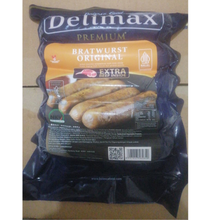 Delimax Sosis Bratwurst Ori 360 GR