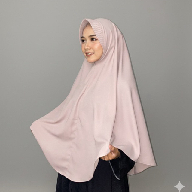 NYU HIJAB AURORA | Jilbab syar’i | jilbab ibu ibu pengajian | kerudung instan