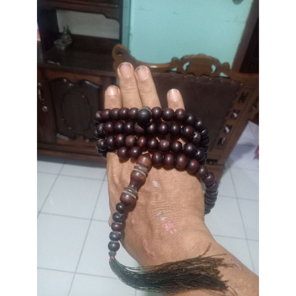 Tasbih 99 Butir Kayu Dewandaru Asli