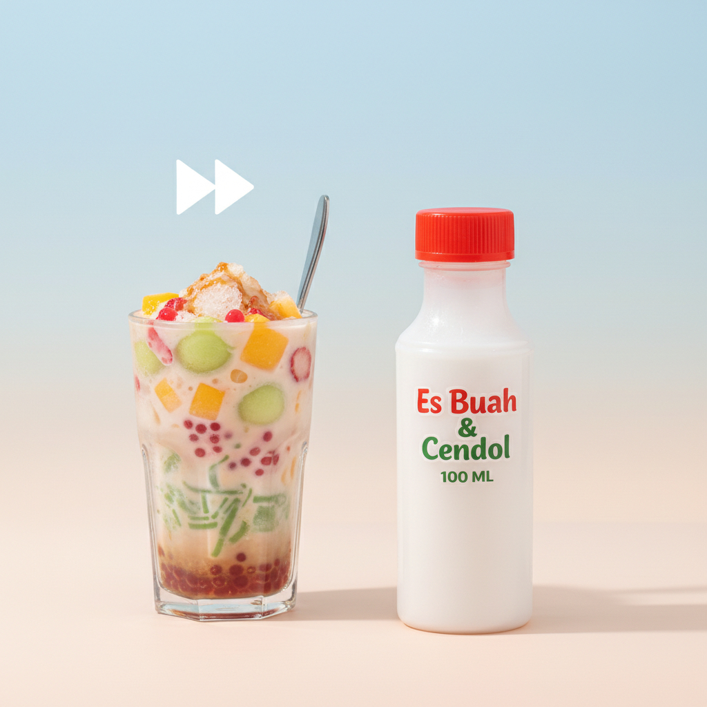 Resep ES Teler Creamy Untuk Kuah Lebih Enak dan Harum 100 ML