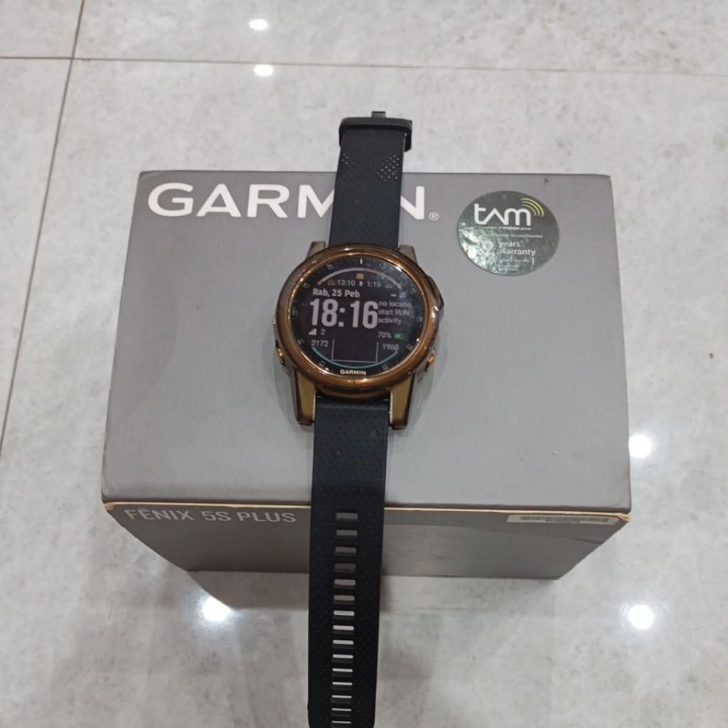Jam tangan Garmin Fenix 5s shampire