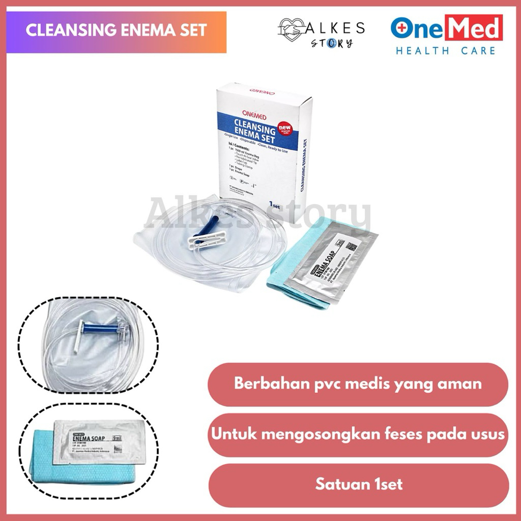 ONEMED-ALKESSTORY Enema Set/Cleansing Enema Set