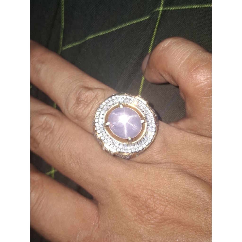 purpel star safir ceylon