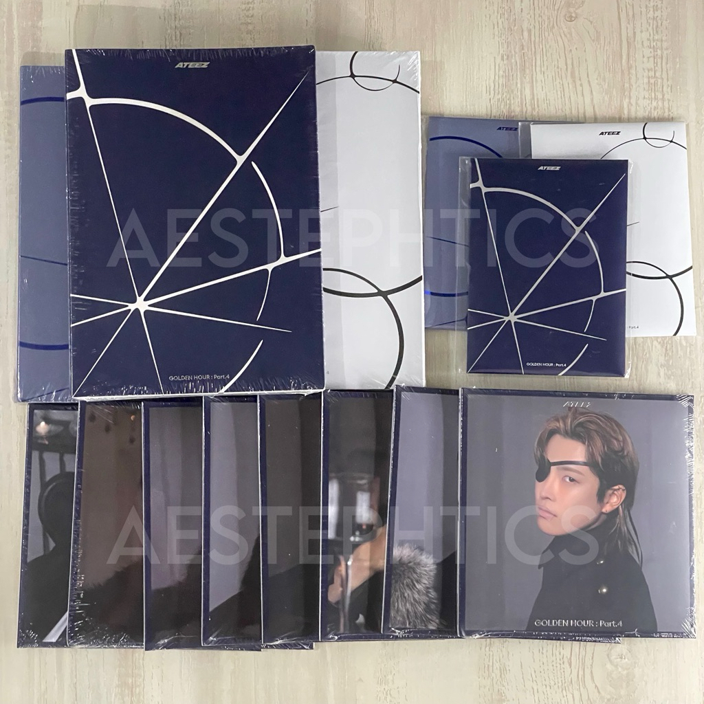 [ LAST STOCK ] ATEEZ Golden Hour Pt. 4 Album Sealed