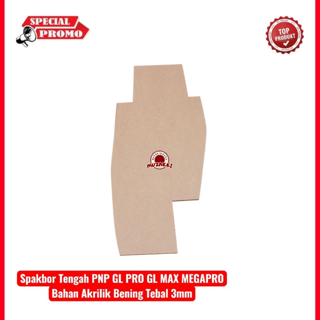 Mika Kolong Akrilik Bening Tebal 3mm PNP Motor GL PRO GL MAX MP PRIMUS HIU