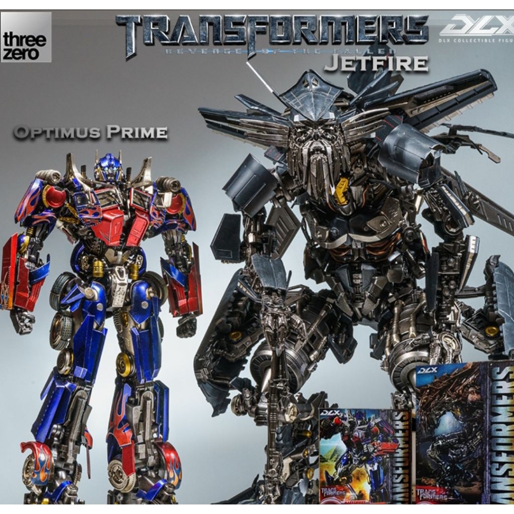 DLX Optimus Prime x Jetfire set