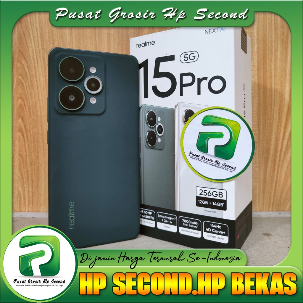 Realme 15 Pro 5G Ram 12/256GB | Ram 12/512GB ( Second )