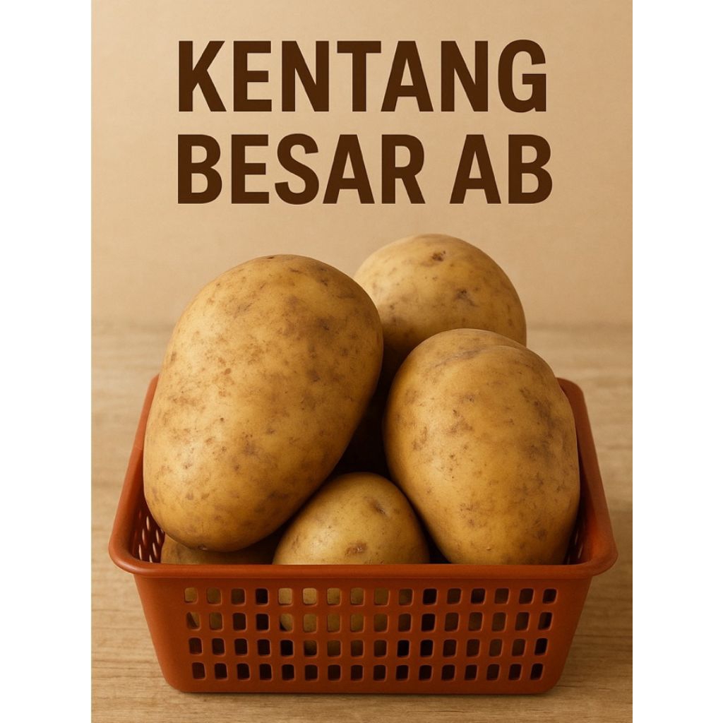 Kentang Super AB dieng ukuran besar & jumbo 1kg