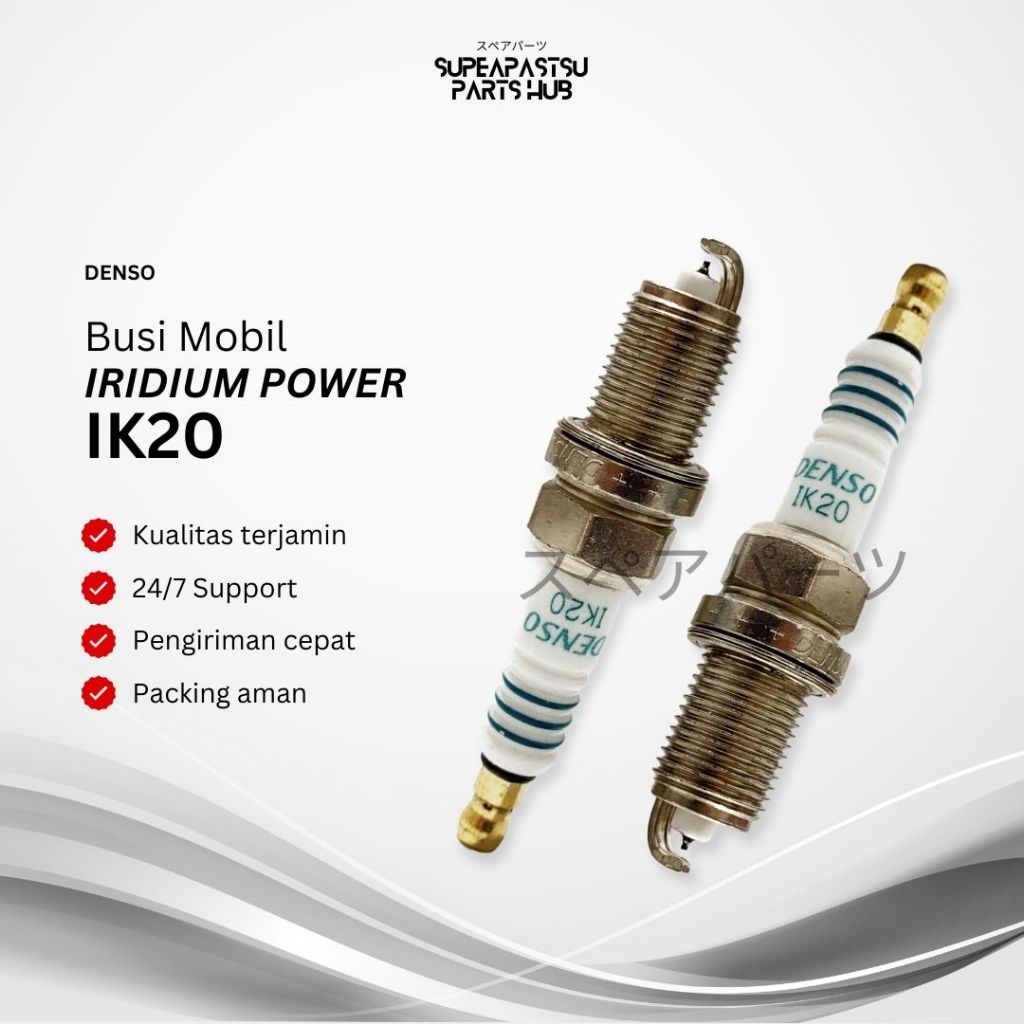 Busi Iridium Power IK20 untuk Mobil Classy Espass Feroza Taruna Zebra OEM