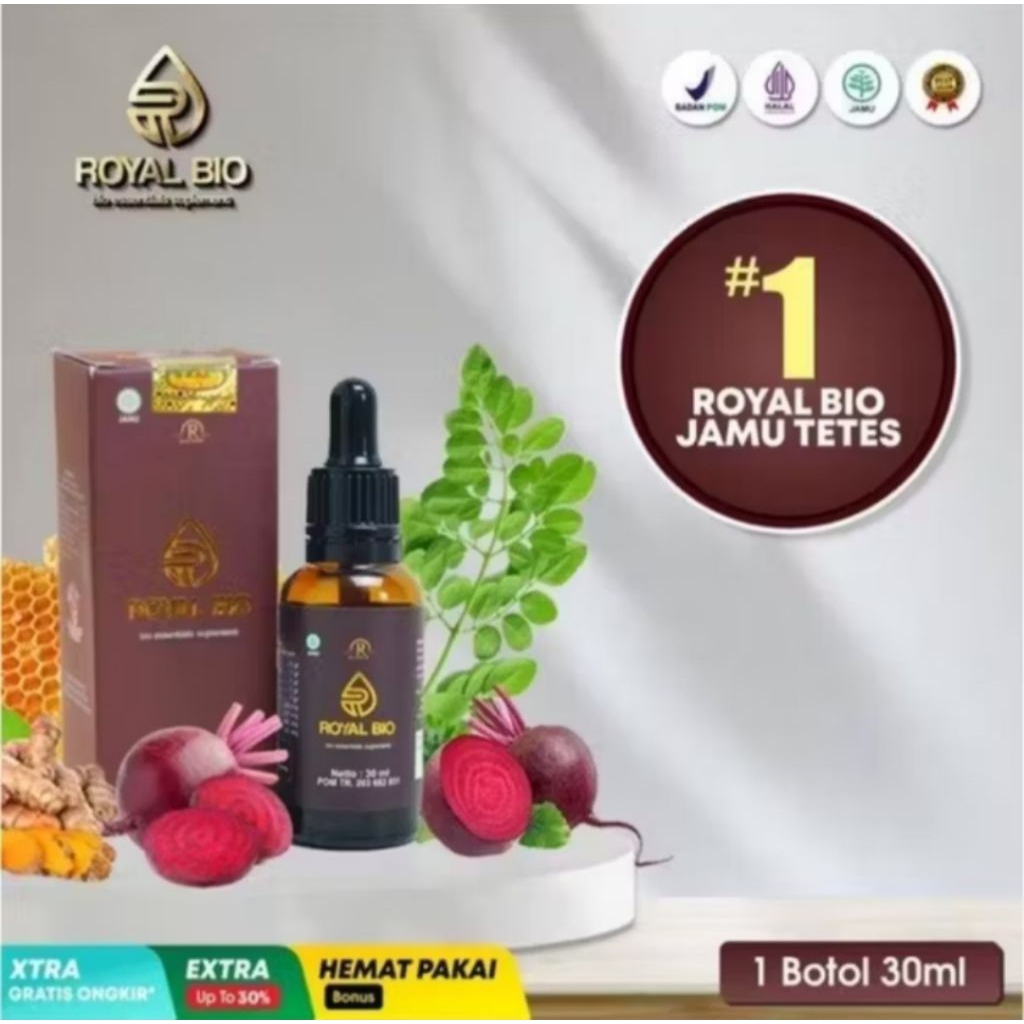 ROYAL BIO 30ML ORIGINAL KESEHATAN JANTUNG AMPUH TERBAIK