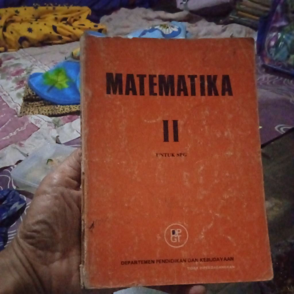 buku Matematika ll, buku original jadul