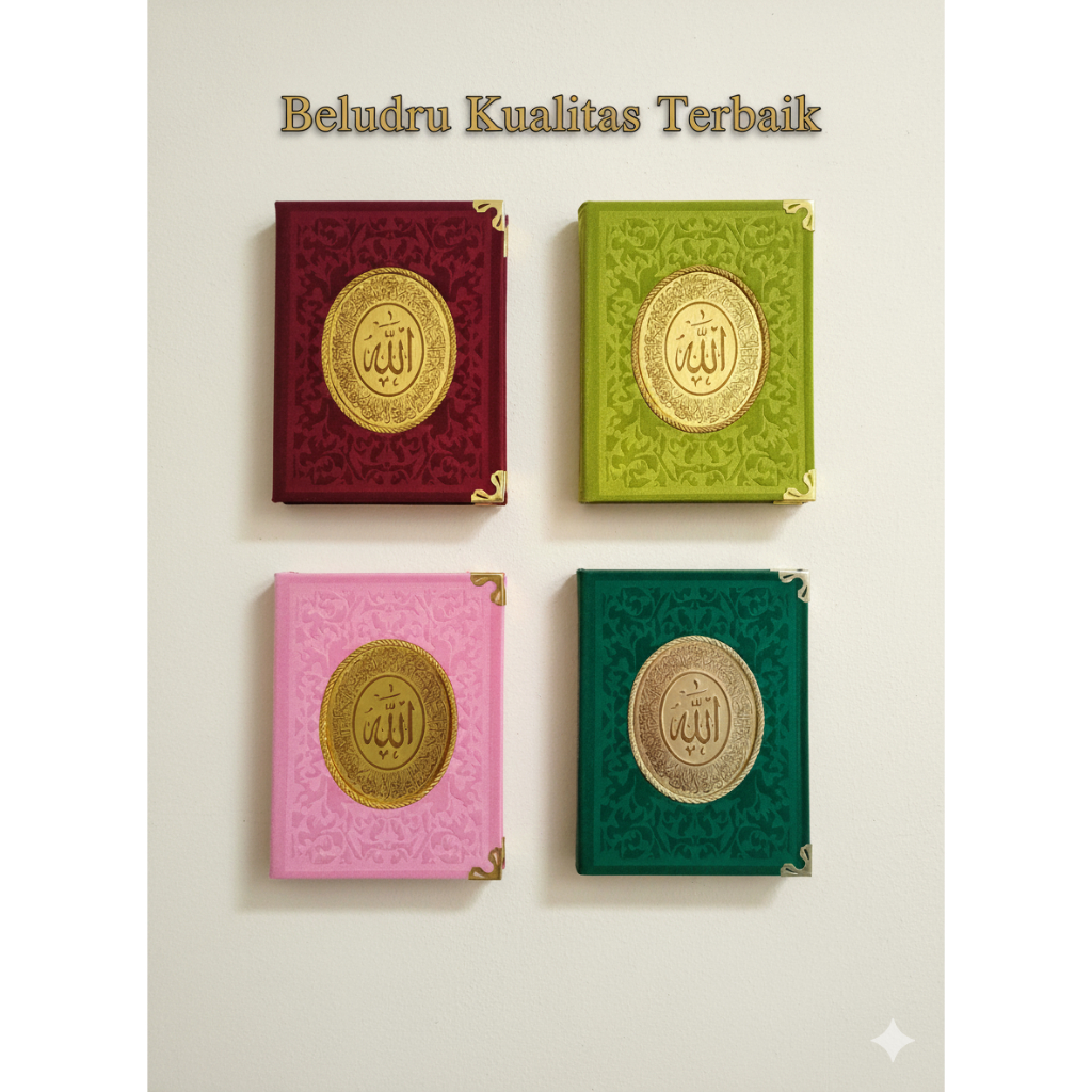 Cetak Buku Yasin Hard Cover Beludru 208 Hal Art Paper Free Tasbih