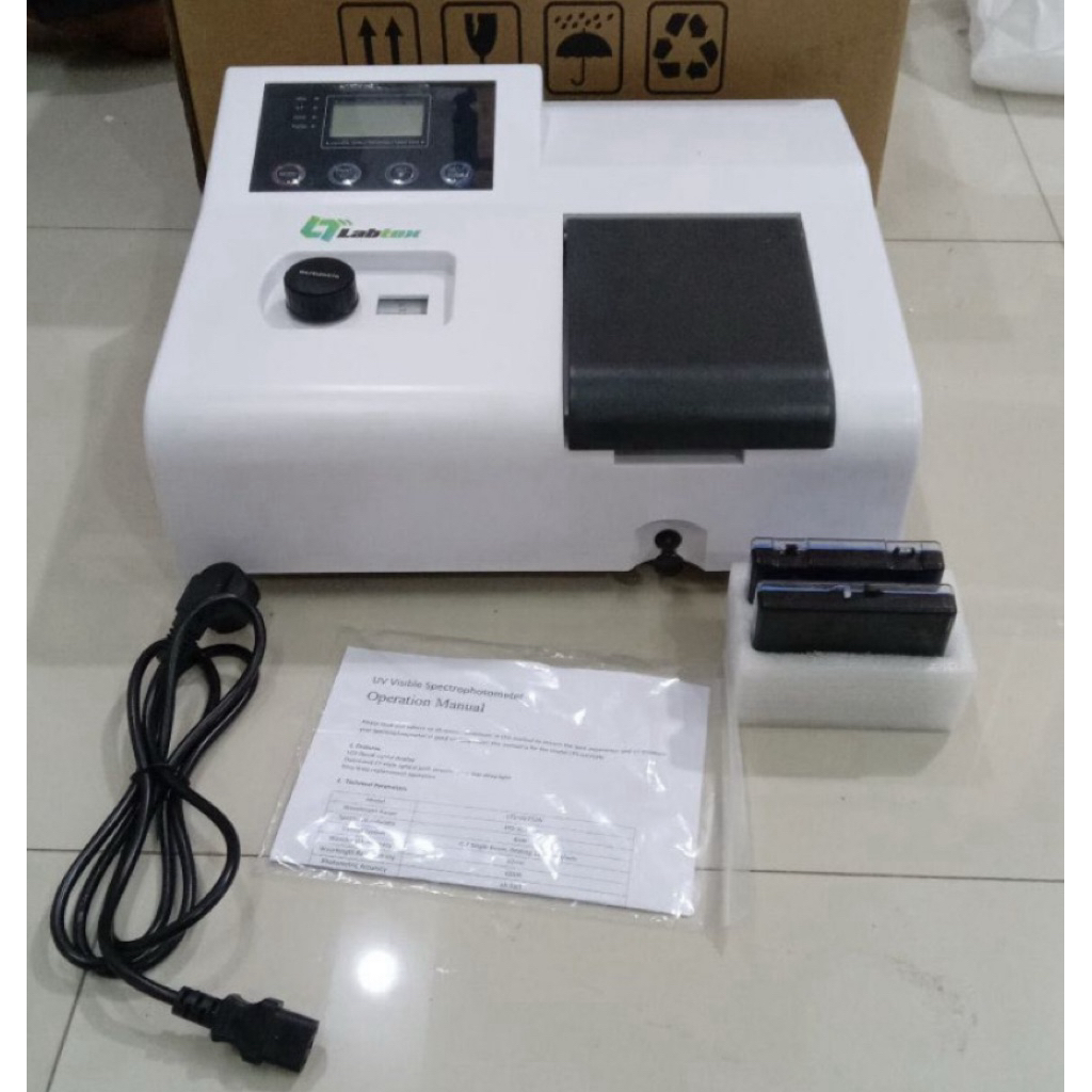 UV VIS Spectrophotometer UV752N Visible Spektrofotometer UV 752N Light UV Visible Spectrophotometer 