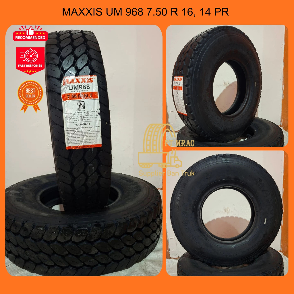 BAN LUAR KAWAT MAXXIS 750 R 16 UM968