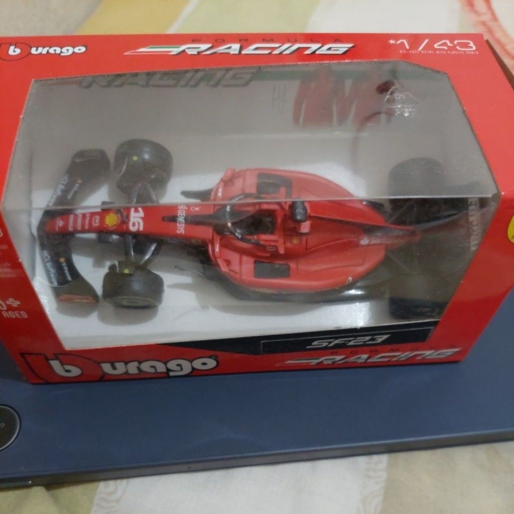 Bburago Diecast Formula 1 Ferrari SF23 1:43 Scale
