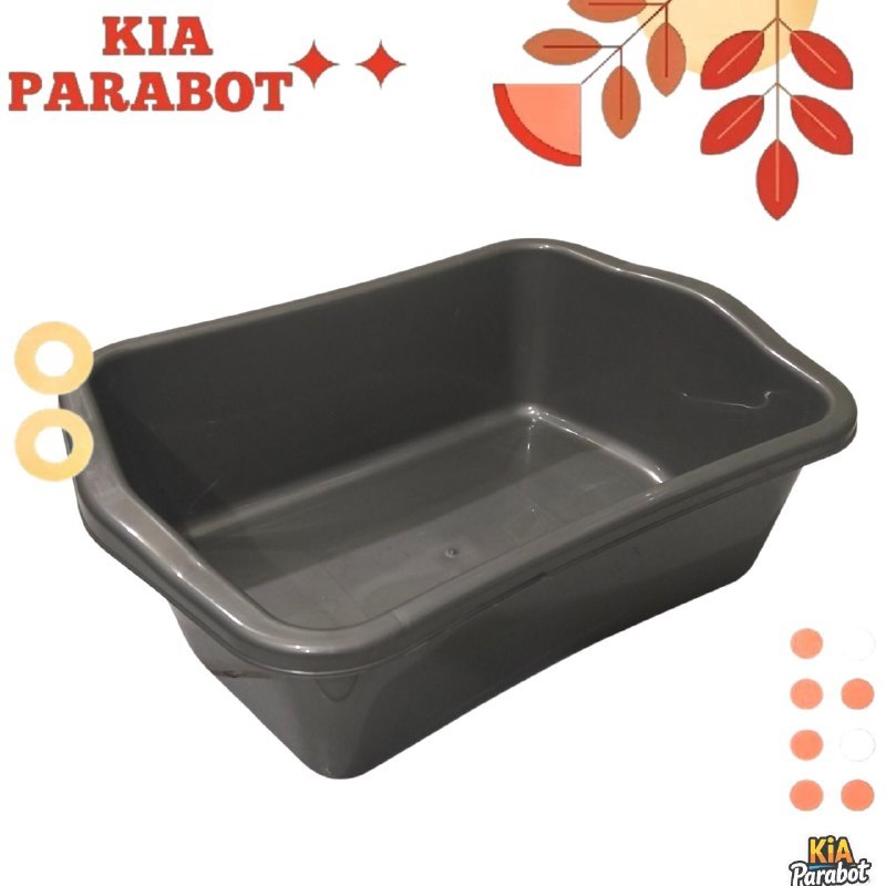 WASKOM DORAEMON 03 / BASKOM KOTAK KECIL / LITTER BOX KUCING / BAK TAHU PASIR KUCING / BAKI KUCING
