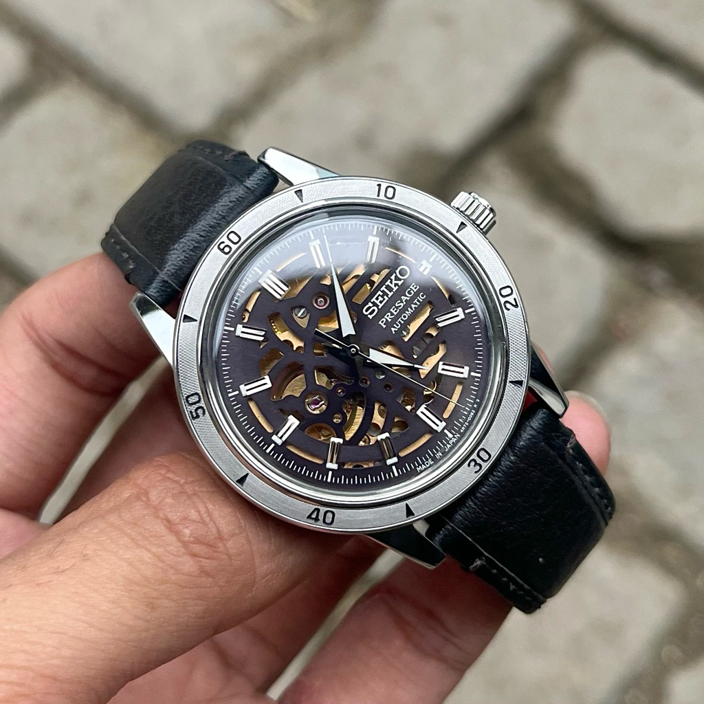 Seiko presage SSA461 skeleton automatic