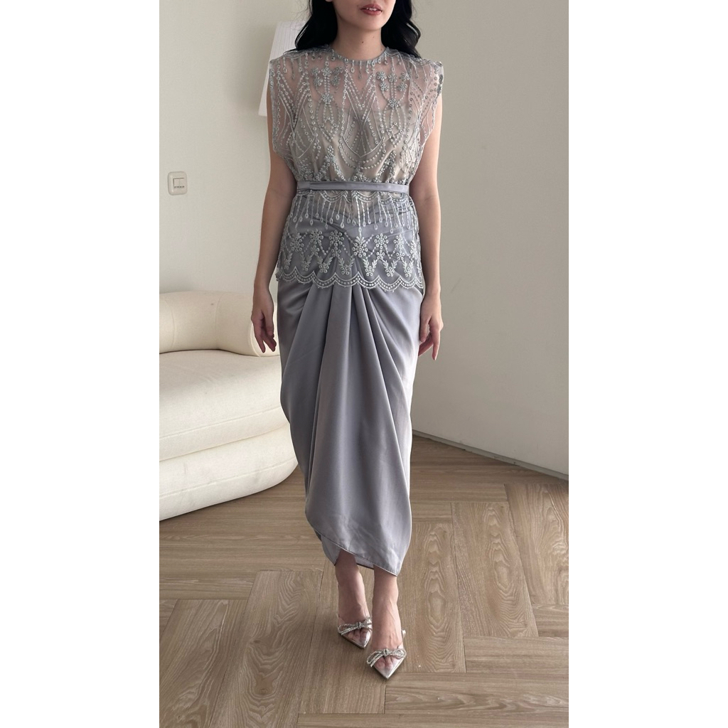 ROK LILIT SATIN INSTANT | rok lilit | satin skirt