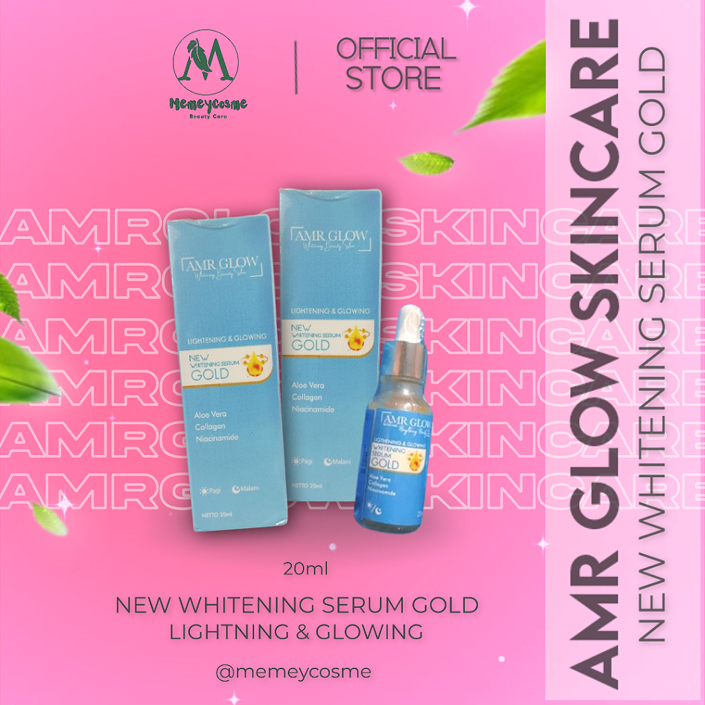 SERUM AMR GLOW / SERUM AMR GLOW GOLD WHITENING