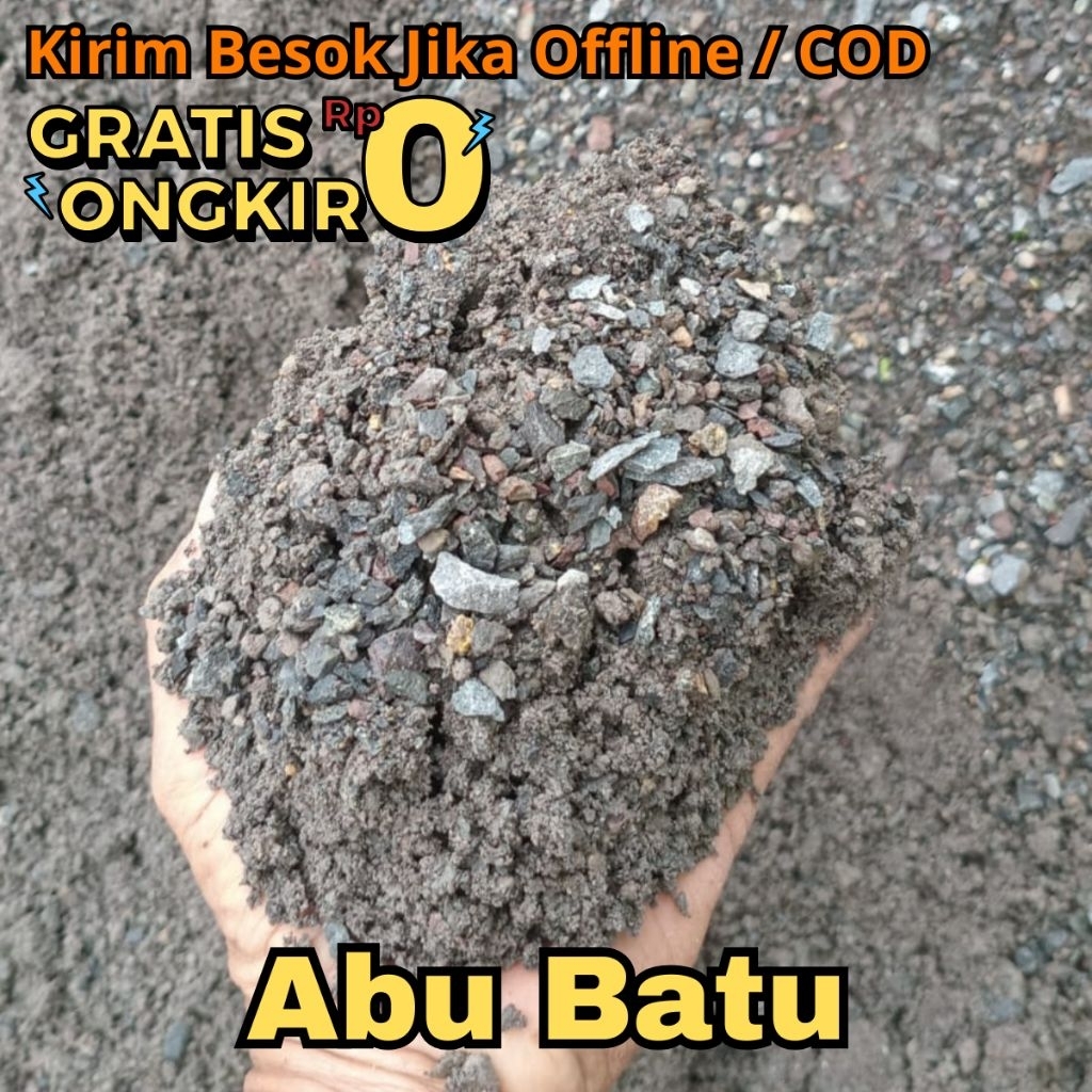 Abu Batu / Abu Batu Untuk Pasang Paving Blok